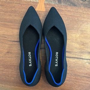 Rothy’s The Point size 7.5 black
